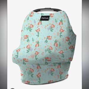 Milk Snob Disney The Little Mermaid Multi-Use Cover Nursing Car Seat